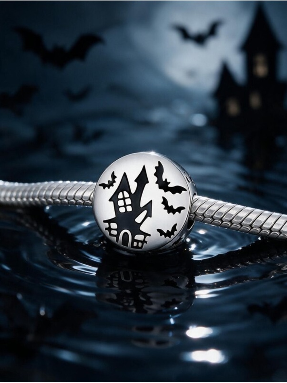 Halloween Haunted House Charm